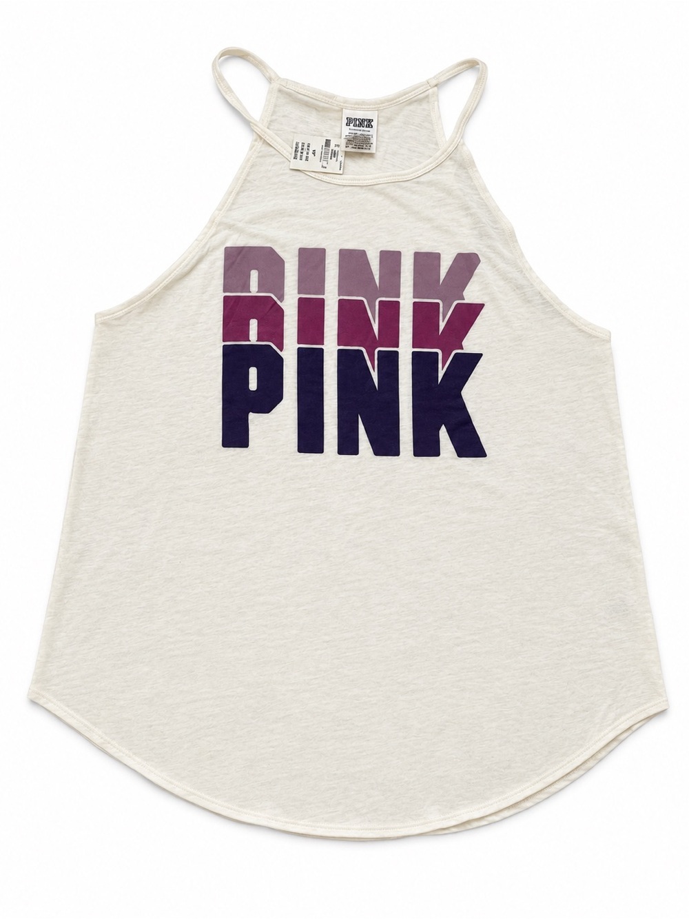 PINK Victoria’s Secret Logo Tank Top NWT Size Small Racerback